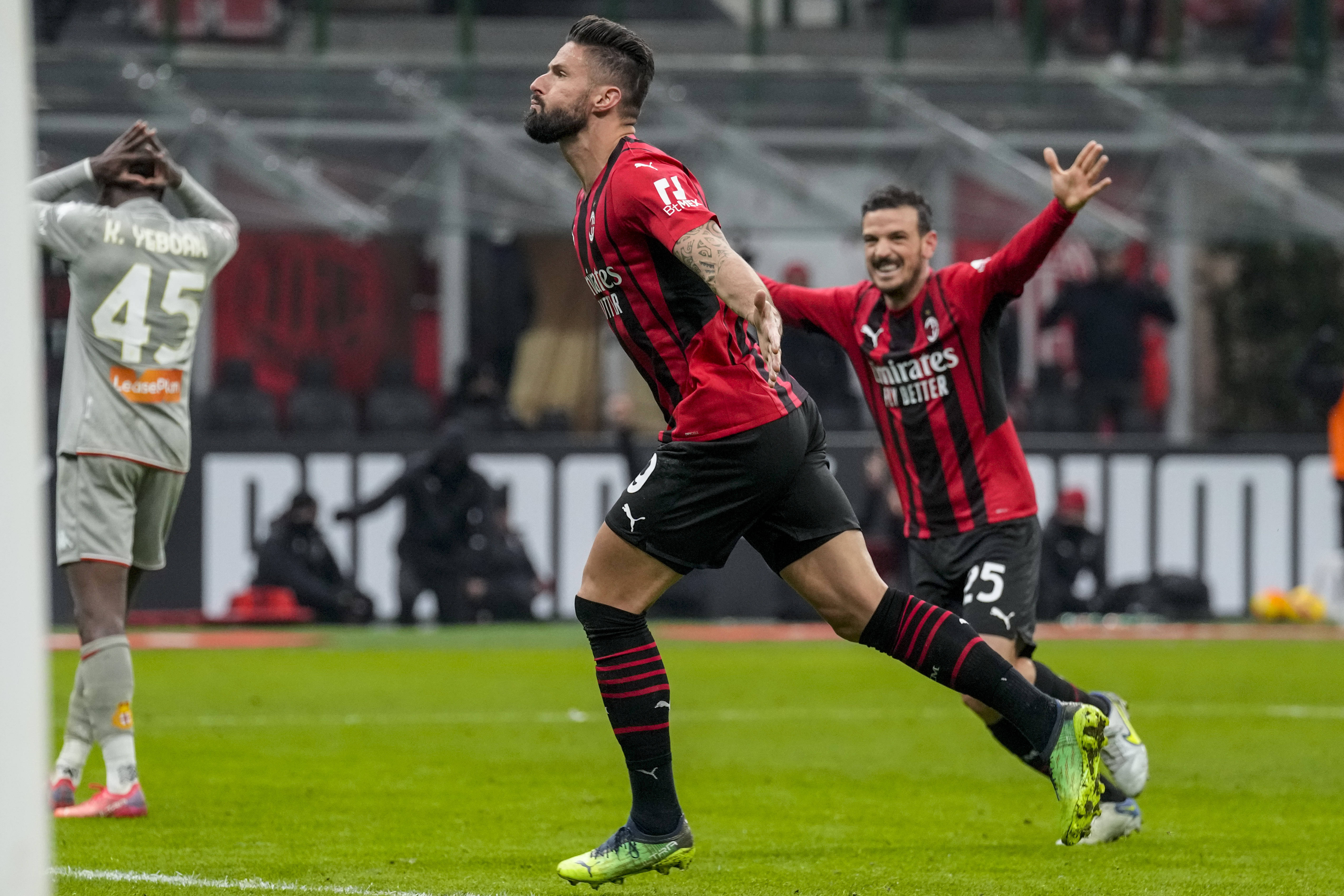 AC米兰主场大胜，赢得球迷喝彩的简单介绍