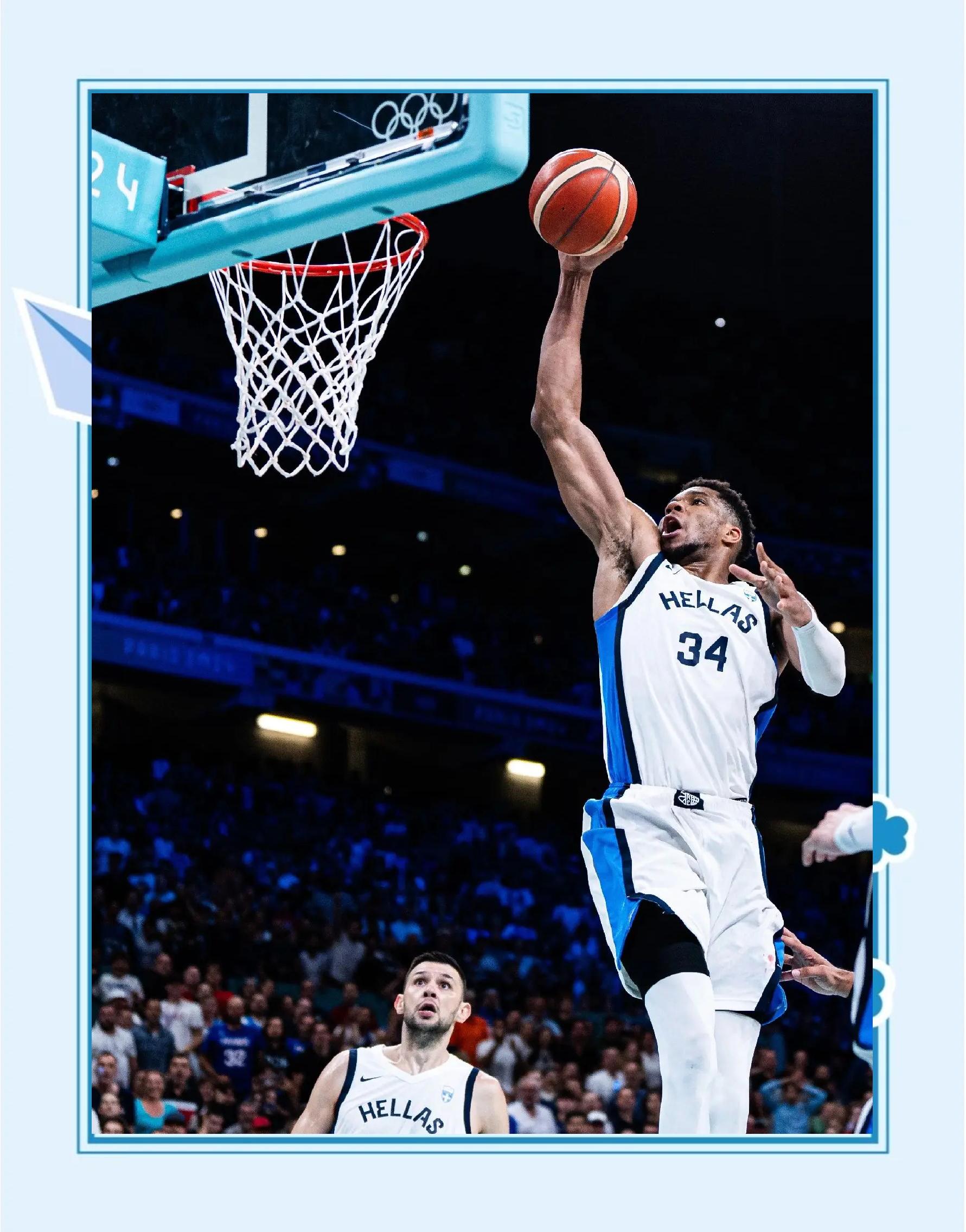 加拿大男篮队员表现神勇，连续砍下高分