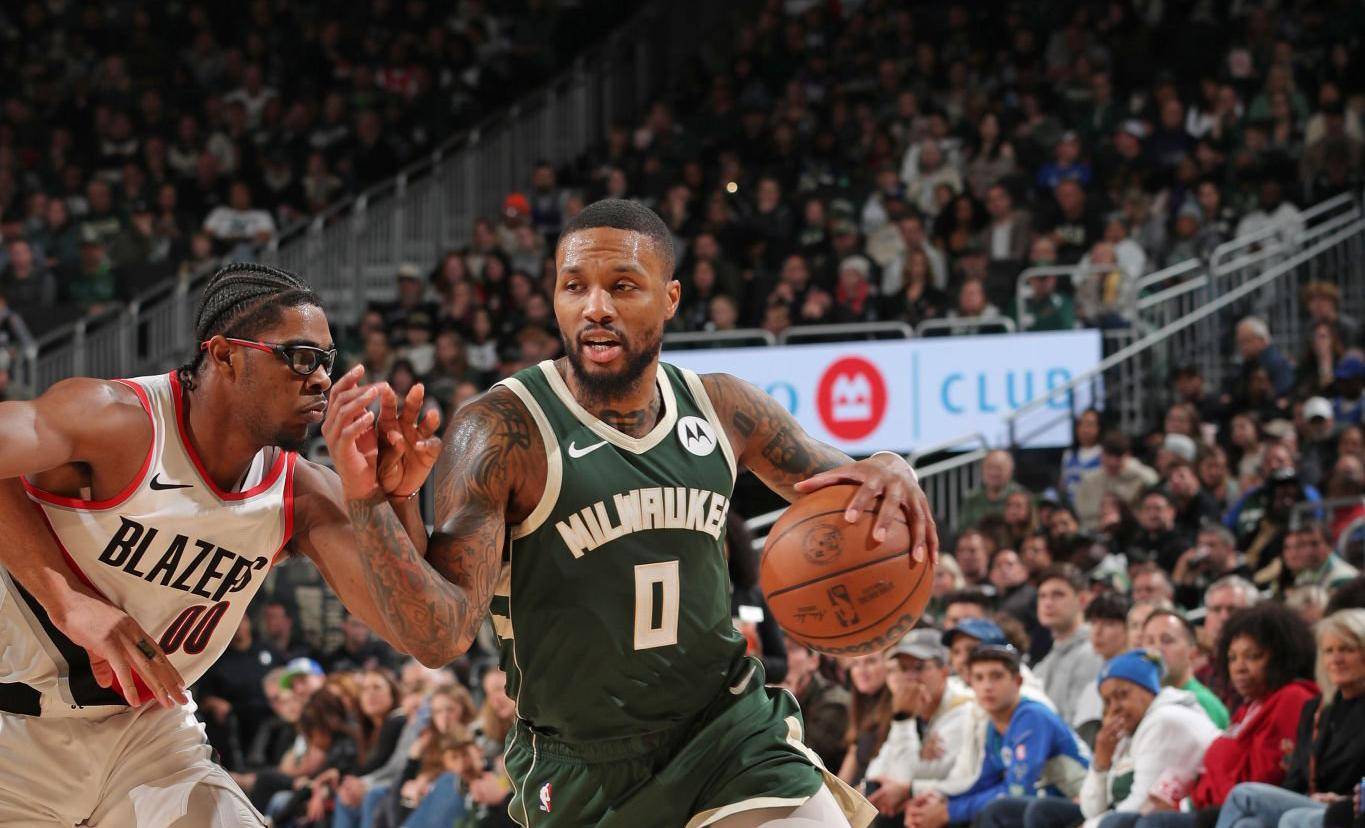 雄鹿击败开拓者，实力不容小觑！